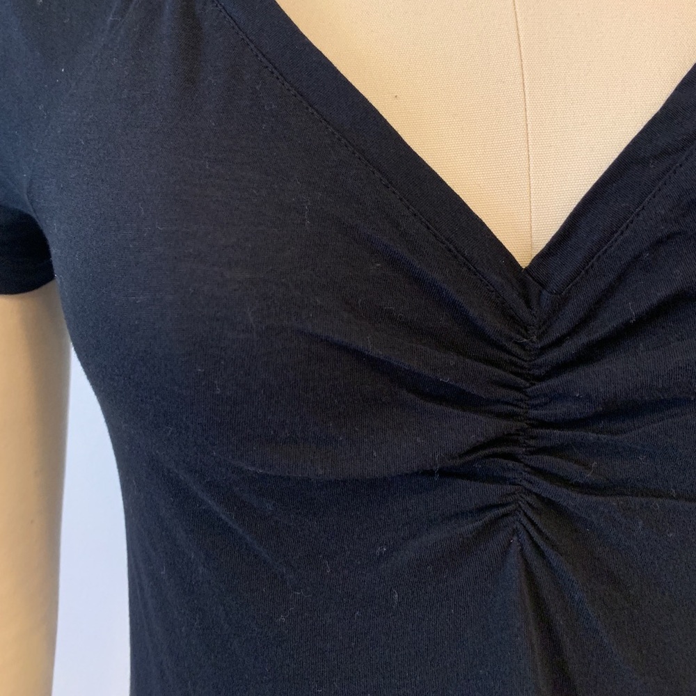 Melrose and Market Black Short Sleeve Top